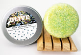 Olive Shampoo Bar made in USA. Solid shampoo bars made by WIsconsin soap & candle co out of Wausau Wisconsin Little Bull Falls Soap Works.