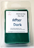 After Dark is a sultry unique scent made from soy wax in Wisconsin.