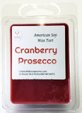 Cranberry Prosecco natural soy wax melt home fragrance holiday
