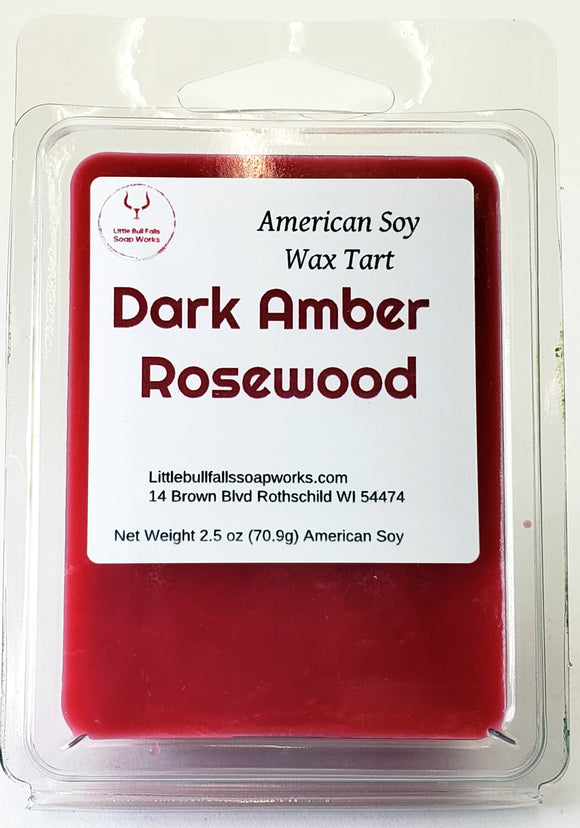 Dark Amber Rosewood Bougie wax melt