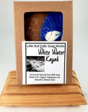 Organic handmade soap by Little Bull Falls Soap Works called White Water Kayak. A great natural skincare choice for men. Smells much like Cool Water. Soap for men. Wholesale available.