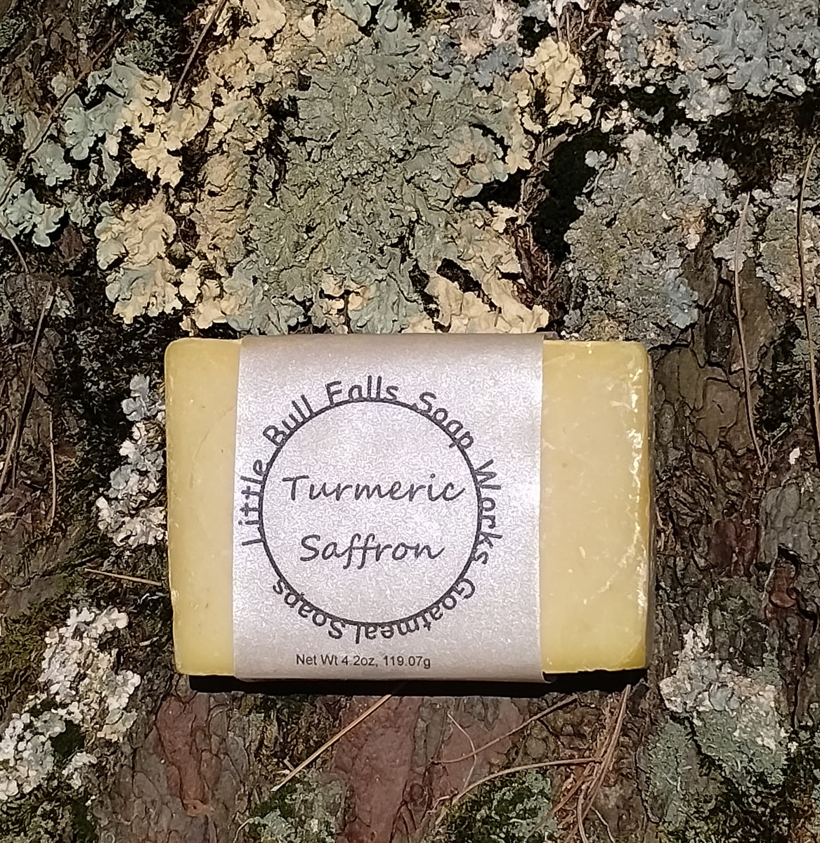 Cedar & Saffron Simple goat milk soap