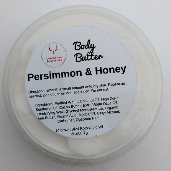 Persimmon & Honey Mini Body Butter