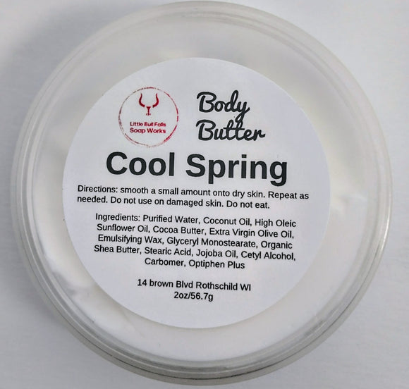 Cool Spring Mini Body Butter