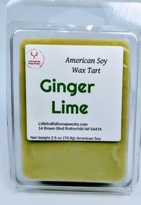 Ginger Lime Soy Wax Melt