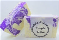 Purple Satin Goat Milk Soap