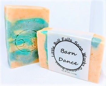 Handmade goat milk bar soap. Barn Dance Soap. Is Bar Soap Unsanitary
