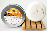 Calendula solid shampoo bar. Solid shampoo bars made by WIsconsin soap & candle co out of Wausau Wisconsin Little Bull Falls Soap Works.