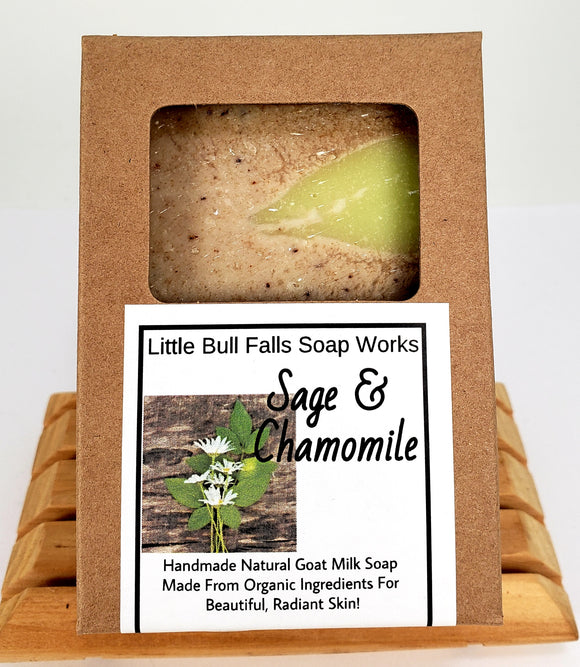 Sage & Chamomile Goat Milk Soap