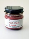 Apple Maple Bourbon Soy Wax Mason Jar Candle