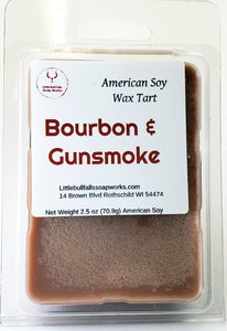 Bourbon and Gunsmoke Soy Wax Melt