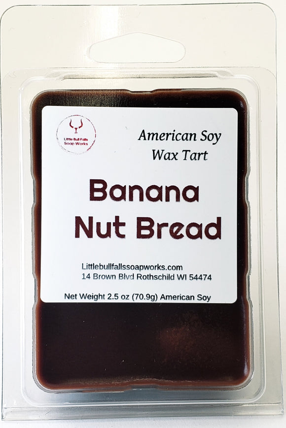Banana nut bread wax melt bakery scent