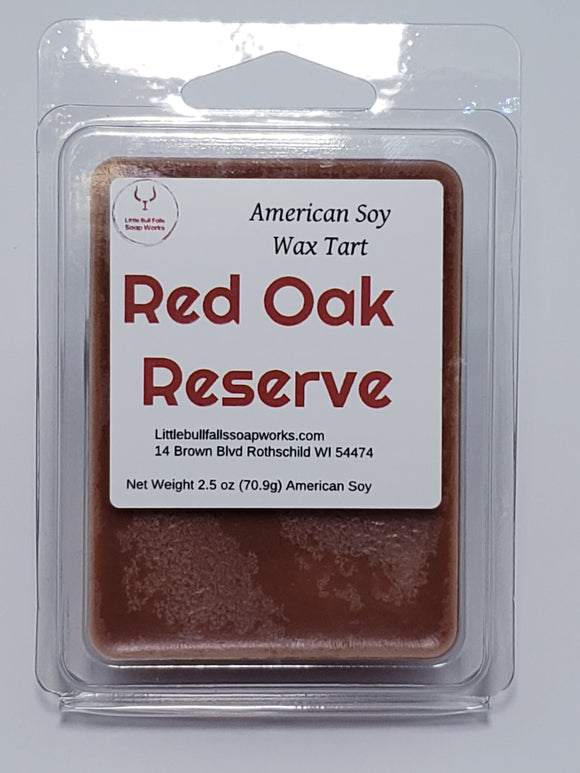 Red Oak Reserve Oak for men wax melts for guys