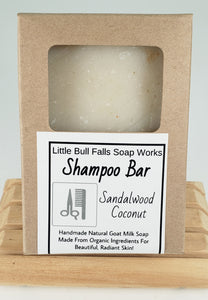 Our all natural tallow shampoo soap bar is scented with sandalwood coconut. This will leave your hair soft, smooth, and smelling very clean.