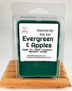 Evergreen & Apples Soy Wax Melt