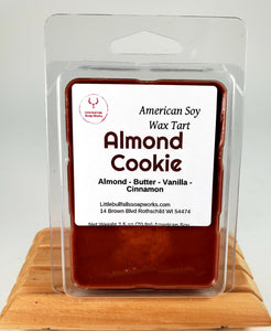 Almond Cookie soy wax melt makes a great gift who does love the smell of baking cookies? Made is USA by hand.