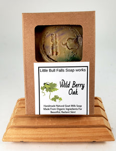 Wild Berry Oak Goat Milk Soap