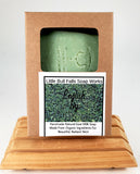 English Ivy Natural Goat Milk Soap Made in Wisconsin by Little Bull Falls Soap Works a Wisconsin Soap co made from organic oils. Great gift for a gardener.