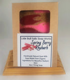 Spring Berry Rhubarb Goat Milk Soap