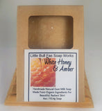 White Honey & Amber Goat Milk Soap
