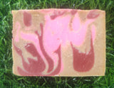 Spring Berry Rhubarb Goat Milk Soap
