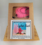 Lychee Blush Goat Milk Soap | Fruity Floral Handmade Soap | Lychee, Pear & Peony Scent | Moisturizing Artisan Soap | Natural Skincare Gift | Luxury Bath Bar