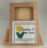 Dandelion & Sweet Grass Goat Milk Soap | Handmade Botanical Soap | Citrus & Floral Soap | Moisturizing Artisan Soap | Natural Skincare | Spring Summer Soap | Gift for Her