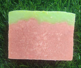 Royal Melon Fizz Goat Milk Soap | Fruity Spa Soap | Honeydew & Cantaloupe Handmade Soap | Spearmint Champagne Artisan Soap | Moisturizing Natural Skincare Bar