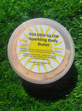 Golden Glow Shimmering Body Butter | Body Shimmer for Glowing Skin | Moisturizing Summer Body Butter