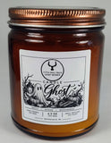 Ghost Amber Jar Soy Candle – Spooky Halloween Candle