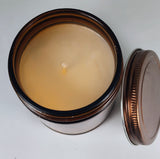 Ghost Amber Jar Soy Candle – Spooky Halloween Candle