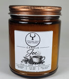 Joe Fresh Brewed Coffee Soy Candle – Coffee Lover Gift, 6.5 oz