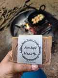 Amber Hearth Goat Milk Soap, handmade goat milk soap by Little Bull Falls Soap Works in Wisconsin