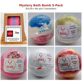 Mystery Bath Bomb 5-Pack - we pick 5 bestsellers - $19.95