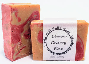 Lemon Cherry Fizz Goat Milk Soap