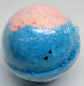 Hydrangea rose bath bomb. rose petal bath bomb. Handmade bath bombs