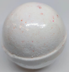 Christmas bath bomb. Candy Cane bath bomb.