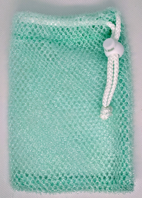 Mesh Soap Bag Mint Green