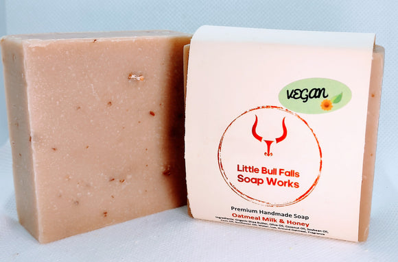 Oatmeal Milk Honey - Palm Free Vegan Soap