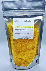 Lemongrass Bath Salts