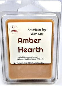 Amber Hearth Soy Wax Melt