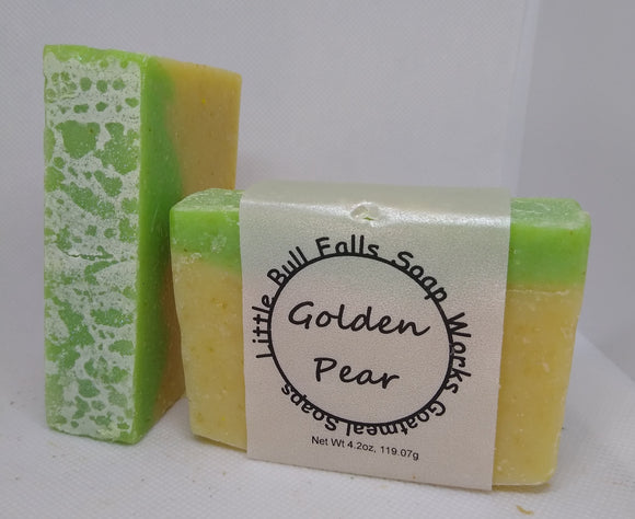 Golden Pear Goat Milk Soap