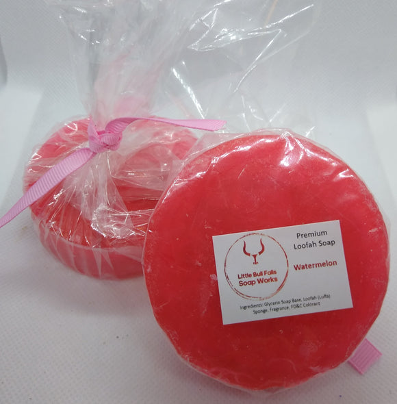 Luffa Soap - Watermelon