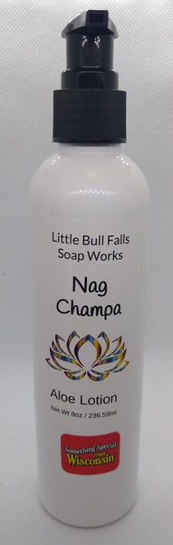 Nag Champa Lotion – Little Bull Falls Soap Works