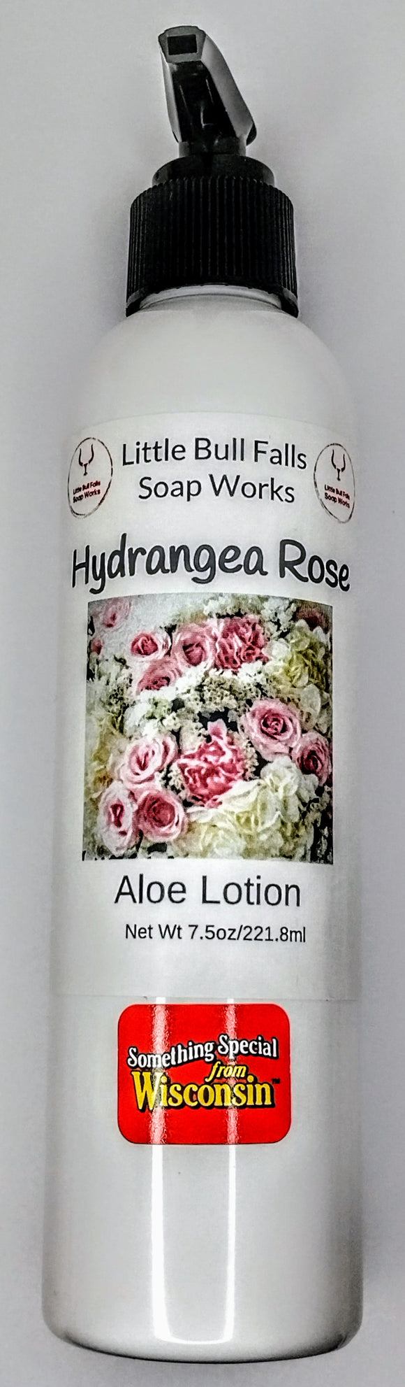 Hydrangea and Rose hand & body Lotion. Lotion for women. Gift for Gardeners. Gift for plant people.
