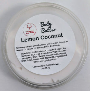 Lemon Coconut Mini Body Butter