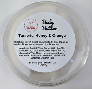 Turmeric body butter.