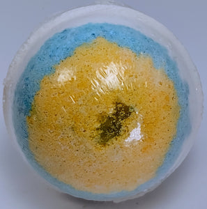 Sunny Skies Bath Bomb. Hawaiian bath bomb. Tropical bath bomb. Organic bath bomb.