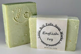 English Ivy Natural Goat Milk Soap Made in Wisconsin by Little Bull Falls Soap Works a Wisconsin Soap co