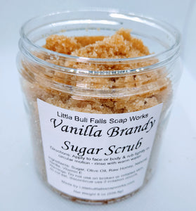 Vanilla Brandy Sugar Scrub